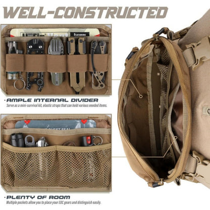 Sling Bag – for Everyday Use, Tactical Chest Outdoor Vest Multi | Bag Vero – detail view 10