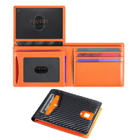 Carbon Black and Orange