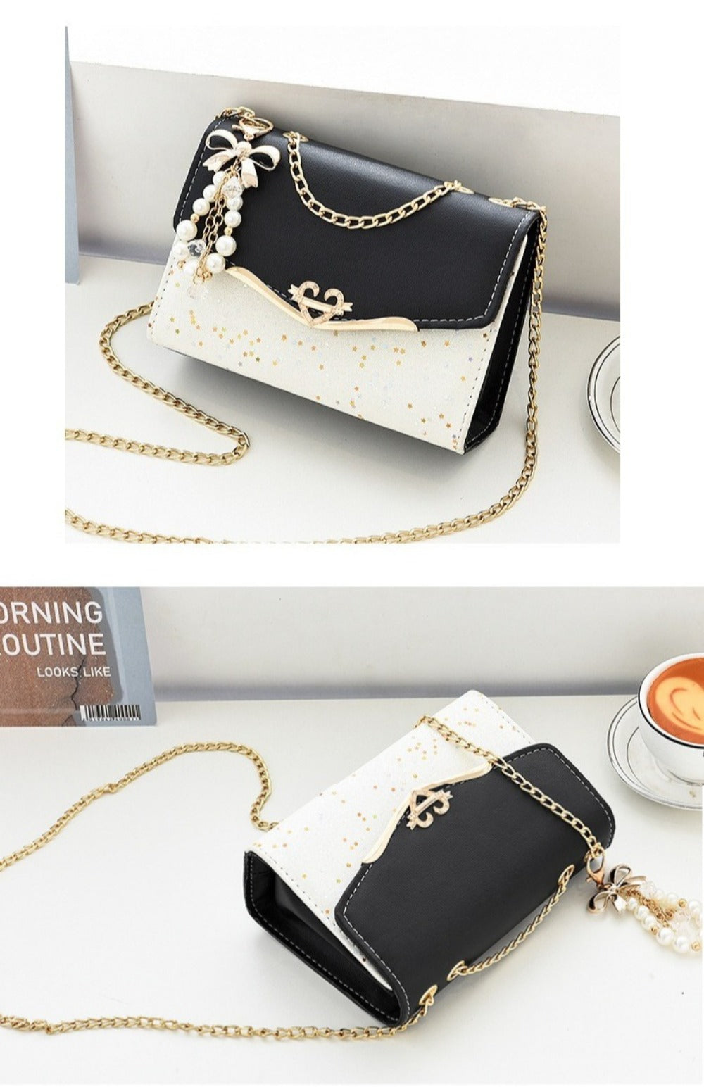Crossbody Bag for Women – for Everyday Use, Sequin Chain Korean Style Luxury | Bag Vero – detail view 19