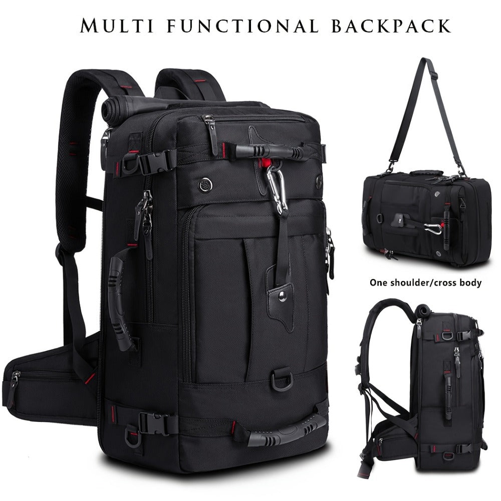 Multi Functional Travel Backpack, Simple Nylon Laptop Daypack, Carry On Luggage Schoolbag, Multi Pocket Carry On Travel Backpack, Flight Approved Gym Bag With Shoe Compartment, Waterproof Laptop School Bag, Outdoor hiking backpack