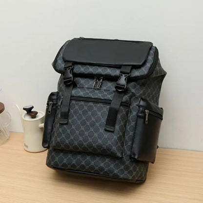 Large Capacity Laptop Computer Backpack for Men & Women, Multi-Compartment Travel Backpack for Work, Commuting, School, Black