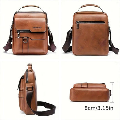 Travel Backpack – Genuine Leather, Large Capacity, Adjustable Strap, for Travel & Work | Bag Vero – detail view 7