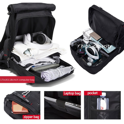 Multi Functional Travel Backpack, Simple Nylon Laptop Daypack, Carry On Luggage Schoolbag, Multi Pocket Carry On Travel Backpack, Flight Approved Gym Bag With Shoe Compartment, Waterproof Laptop School Bag, Outdoor hiking backpack
