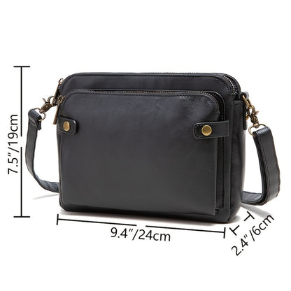 New PU Soft Handbag for Women, Three-Tier Purse, Crossbody Clutch, Premium Quality Multi-Layer Card Holder, Versatile Women'S Shoulder Bag