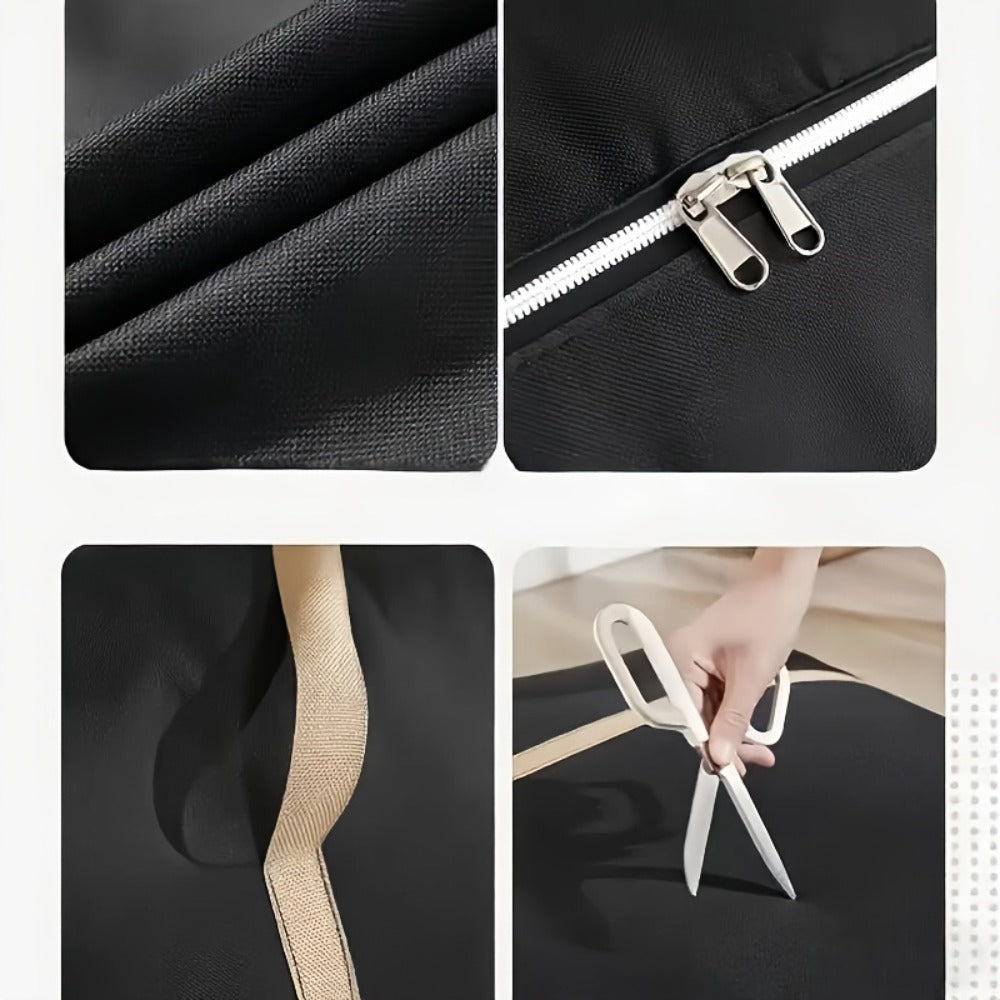 3pcs Oversized Moving Bag, Foldable And Durable Carry Bag, Ideal for Travel, Luggage Check-In, Wardrobe Organization, Packing And Storage