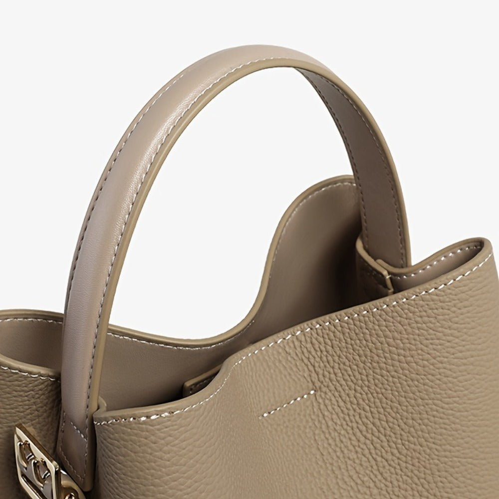Women'S Large Capacity Versatile Bucket Bag Single Shoulder Crossbody Top Handle Handbag
