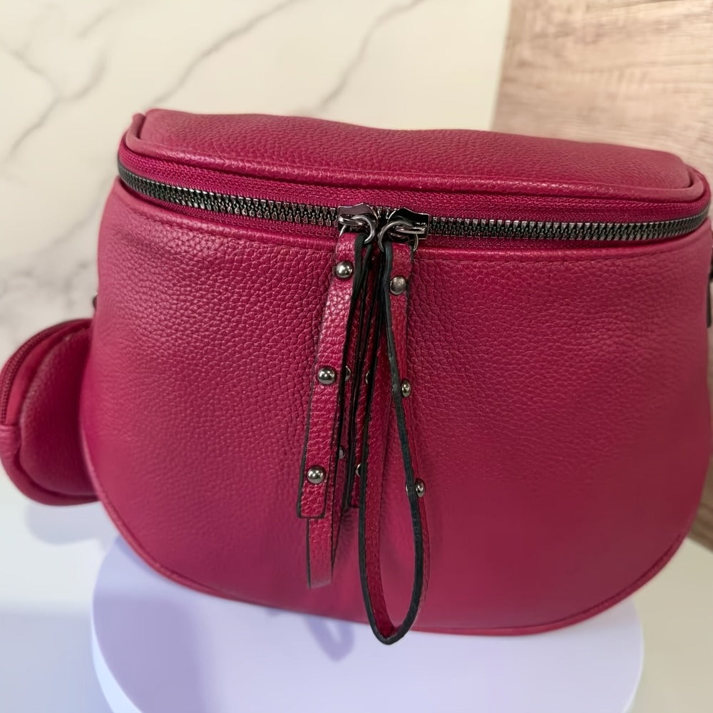 Large Crossbody Bags for Women Bum Bag Sling Purse with Adjustable StrapDetachable Strap - Shoulder/Waist Bag Suitable for Casual, Travel, Daily Use