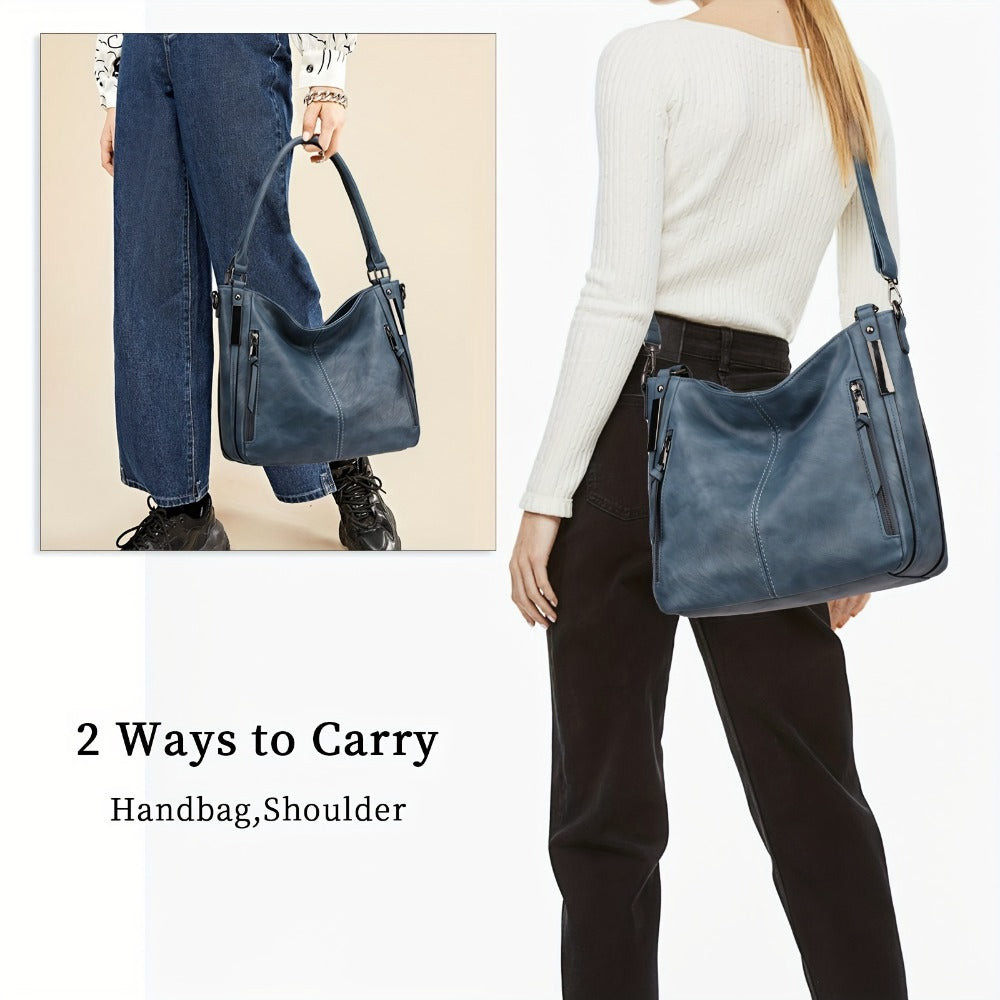 Crossbody Bag for Women – PU Leather, Adjustable Strap, for Travel & Work | Bag Vero – detail view 13