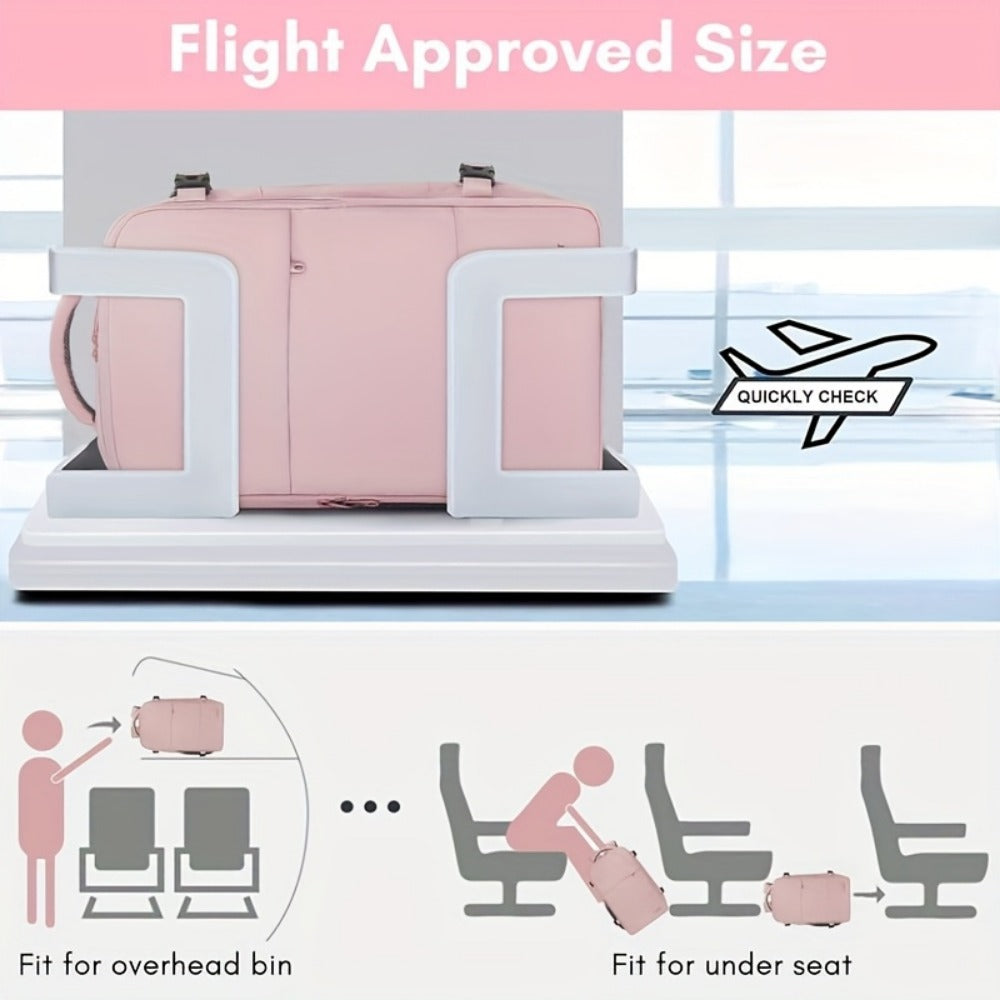 Backpack for Women – 30L, Polyester, Large Capacity, for Travel & Work | Bag Vero – detail view 2