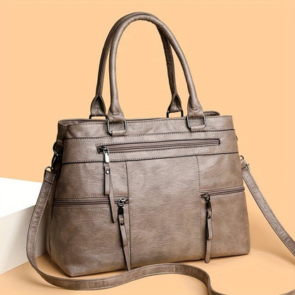 Crossbody Bag for Women – PU Leather, Multi-Pocket | Bag Vero – detail view 3