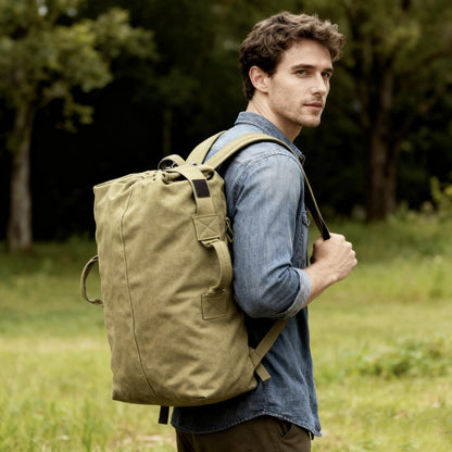 Travel Backpack – Canvas, Anti-Theft, Lightweight, for Travel | Bag Vero – detail view 13