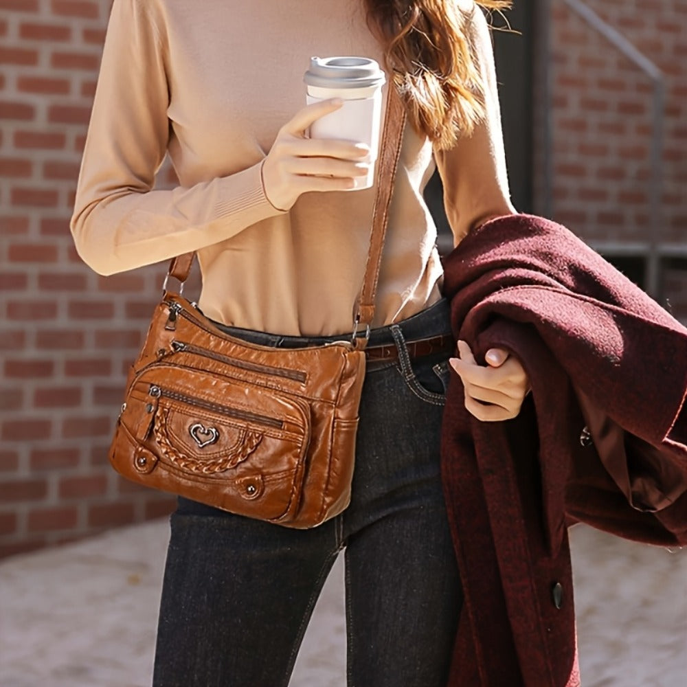 Crossbody Bag for Women – Multi-Pocket, Large Capacity, for Everyday Use | Bag Vero – detail view 8