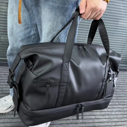 Overnight Bag Carry on Bag Travel Bag with Shoe Pouch Large - Capacity Men'S Weekend Travel Bag with Shoe Compartment Large - Capacity Sports And Fitness Bag, Men'S Handbag, Short - Distance Travel Backpack, Women'S Single - Shoulder Bag
