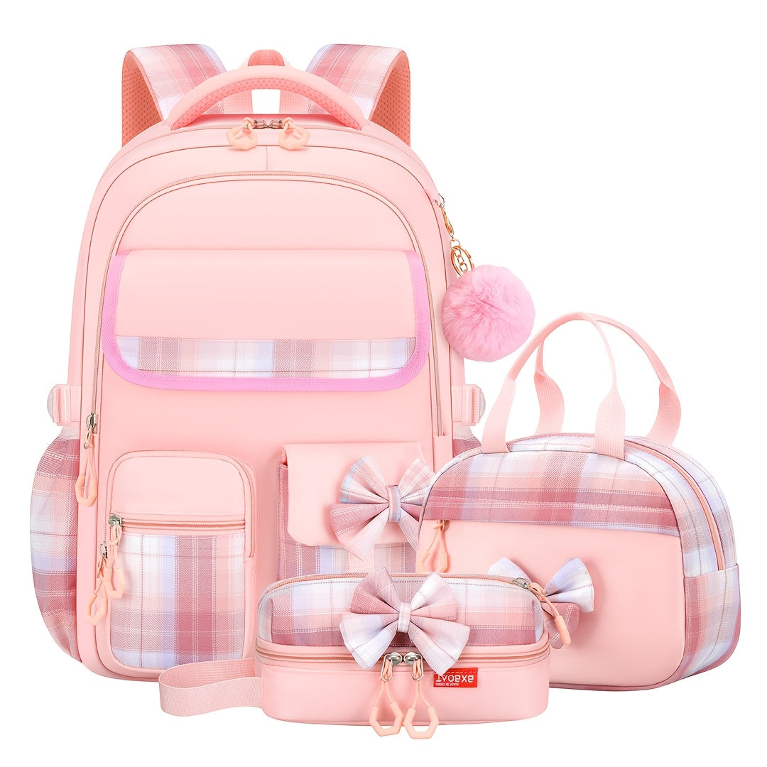 Laptop Backpack – 3-Piece, 15.6 Inch, Large Capacity, Lightweight | Bag Vero – detail view 17