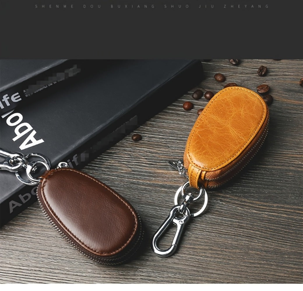 Men's Wallet – for Everyday Use, Car Key Fob Holder Leather | Bag Vero – detail view 10