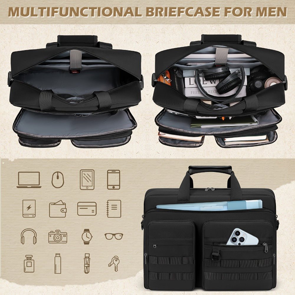 Laptop Bag – 17.3 Inch, for Travel & Work | Bag Vero – detail view 7