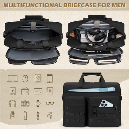 Laptop Bag – 17.3 Inch, for Travel & Work | Bag Vero – detail view 7