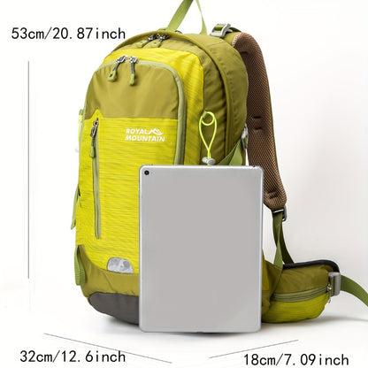 Large Capacity Hiking Outdoor Mountaineering Travel Backpack, Camping Travel Backpack, Nylon Waterproof Backpack, Ideal for Gifts, Suitable for Men And Women