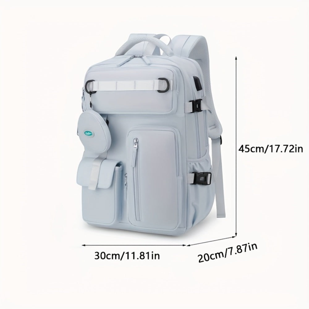 Versatile Voyager Backpack - Travel for Women with Shoe Compartment, Airline Approved, Durable, And Spacious for Outdoor Enthusiasts