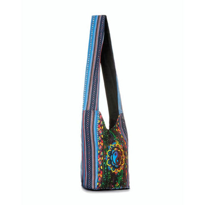 JUPITER GEAR Collection Yin Yang Print Hobo Bag