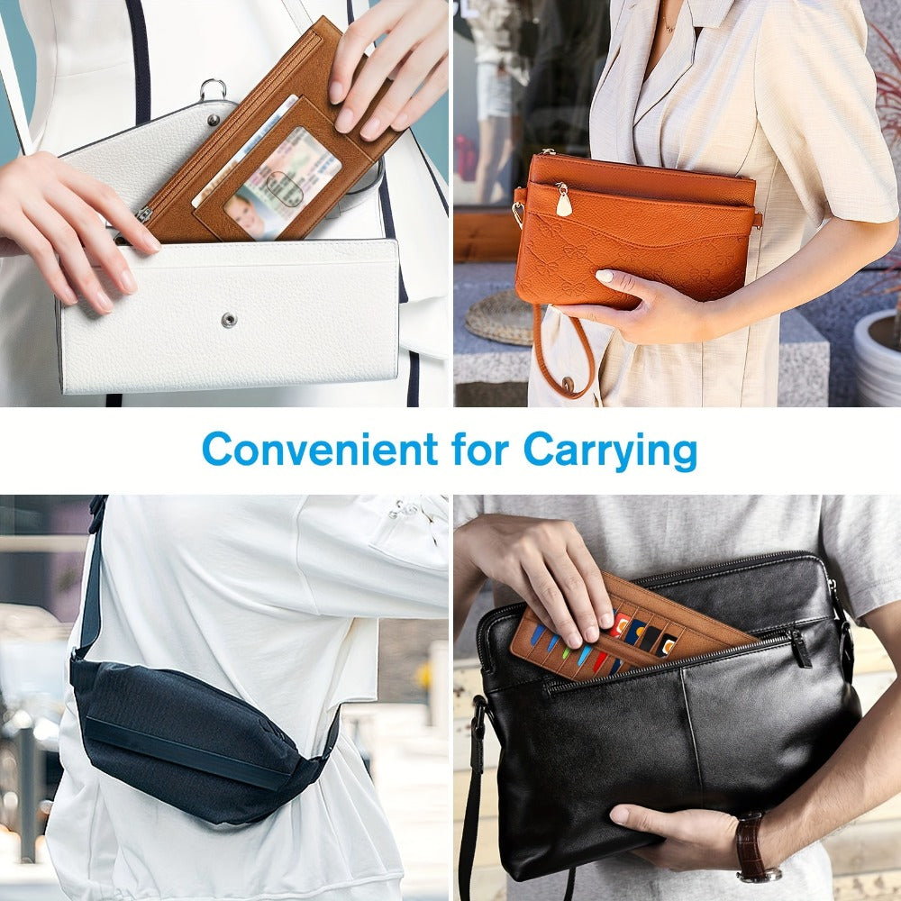 Slim Credit Card Wallet Holder Change Pouch, Women'S All in One Credit Business Card Case Holder Slim Zipper Wallet