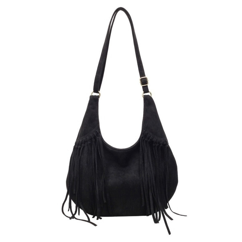 Crossbody Bag for Women – Large Capacity, Vintage Dumpling Large Capacity Tassel | Bag Vero – detail view 7