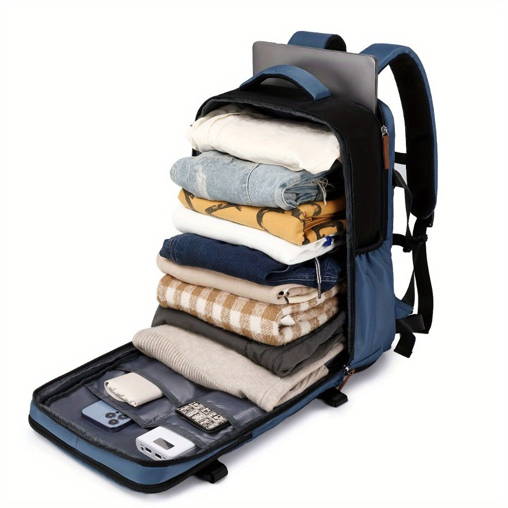 [Large Capacity Travel Bag] Travel Backpack Carry on for Women Men Gym Backpack with Laptop Compartment Teacher Personal Item Backpack Rucksack Airplane Additions Must Haves Outdoor Daily Backpack, Large Capacity Leisure Business Trip Travel Bag