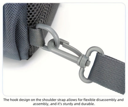 Sling Bag – Nylon, Large Capacity, Adjustable Strap, Multi Pocket | Bag Vero – detail view 33