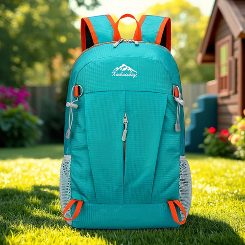 New Gift Folding Bag, Hiking Bag, Nylon Backpack, Men's and Women's Backpack, Student Backpack, Hiking Bag, Camping Bag, Lightweight Backpack
