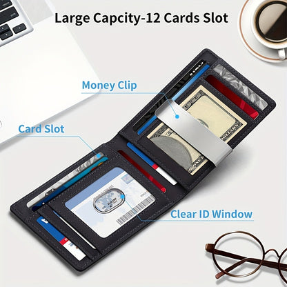 Men's Wallet – 6 Colors, Genuine Leather, RFID Blocking | Bag Vero – detail view 7