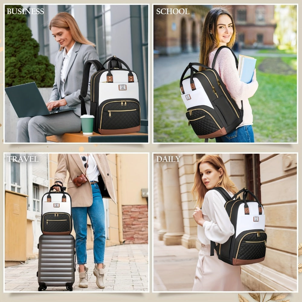 Laptop Backpack – 15.6 Inch, Anti-Theft, Lightweight, for Travel & Work | Bag Vero – detail view 6