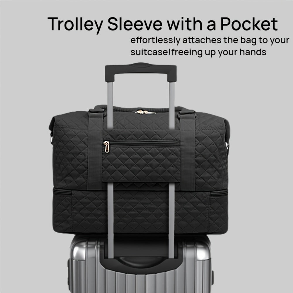 Of 3 Versatile Outdoor Bags Suitable for Travel, Including a Handbag for Women, a Crossbody Bag, a Makeup Pouch, a Beach Tote, a Storage Bag, And a Gym Bag