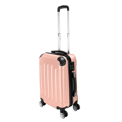 3-in-1 Portable ABS Trolley Case luggage 20" / 24" / 28" Purple