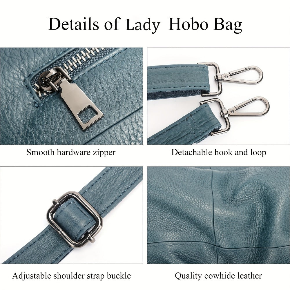 Crossbody Bag for Women – Genuine Leather, for Work & Everyday Use | Bag Vero – detail view 10