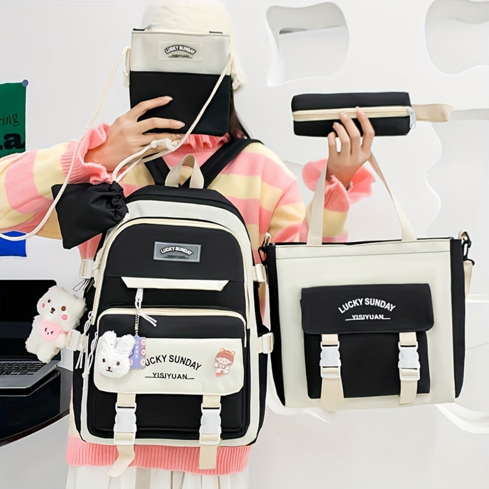 Laptop Backpack – 5-Piece, Anti-Theft, Large Capacity, Lightweight | Bag Vero – detail view 18