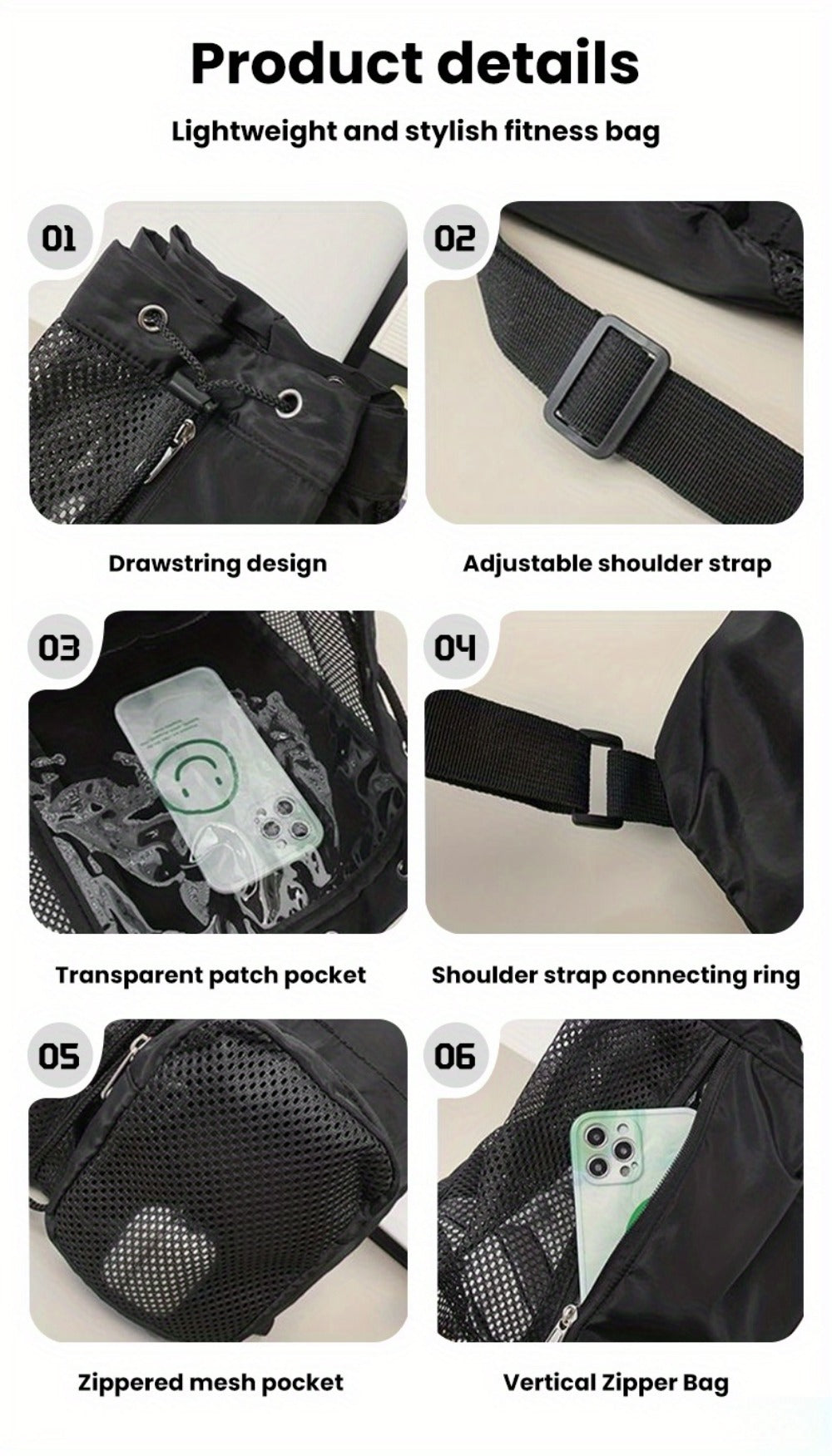 Travel Backpack – 25L, Nylon, Foldable, Lightweight | Bag Vero – detail view 19
