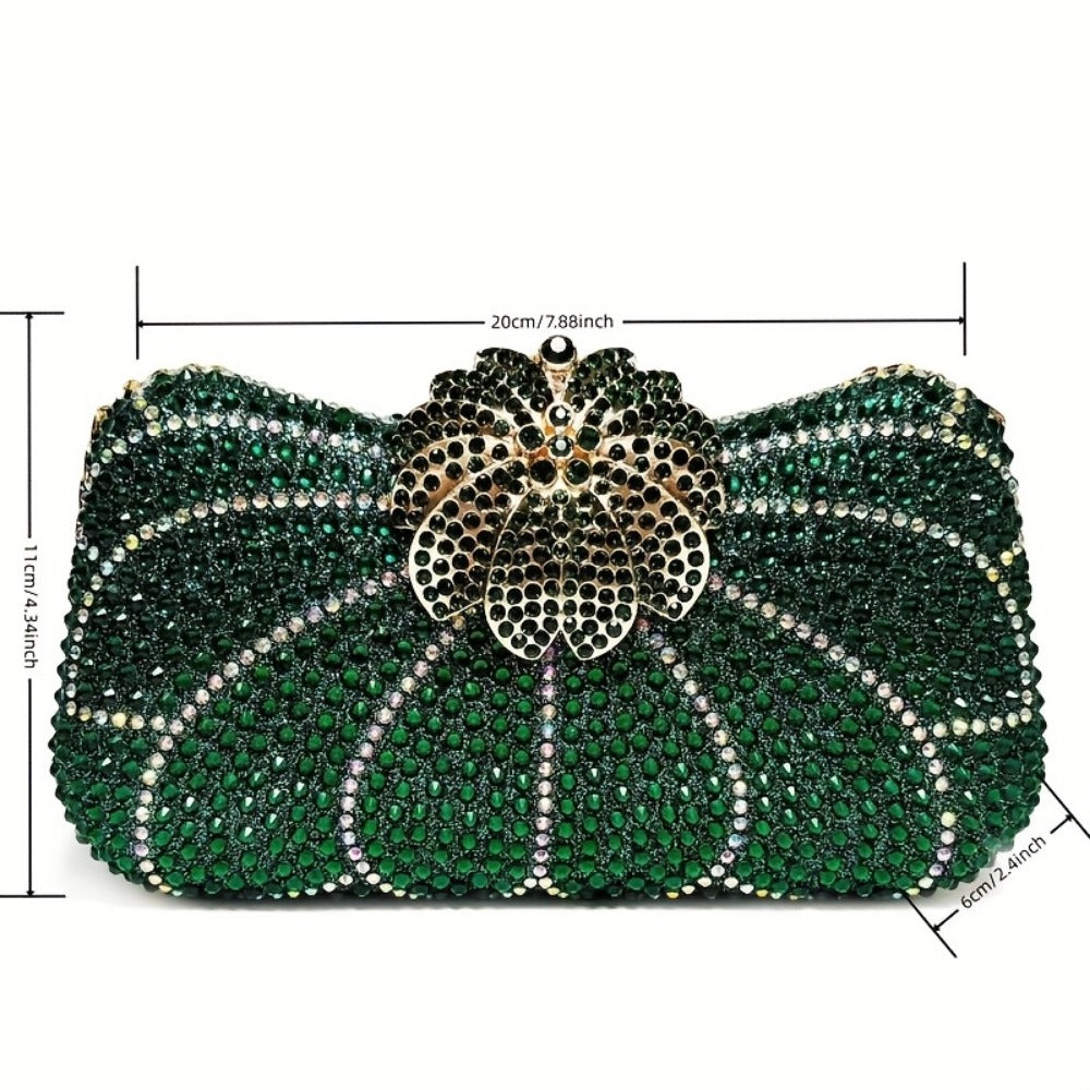 Men's Wallet – Polyester, Flower Shaped Evening Clutch Phone | Bag Vero – detail view 5