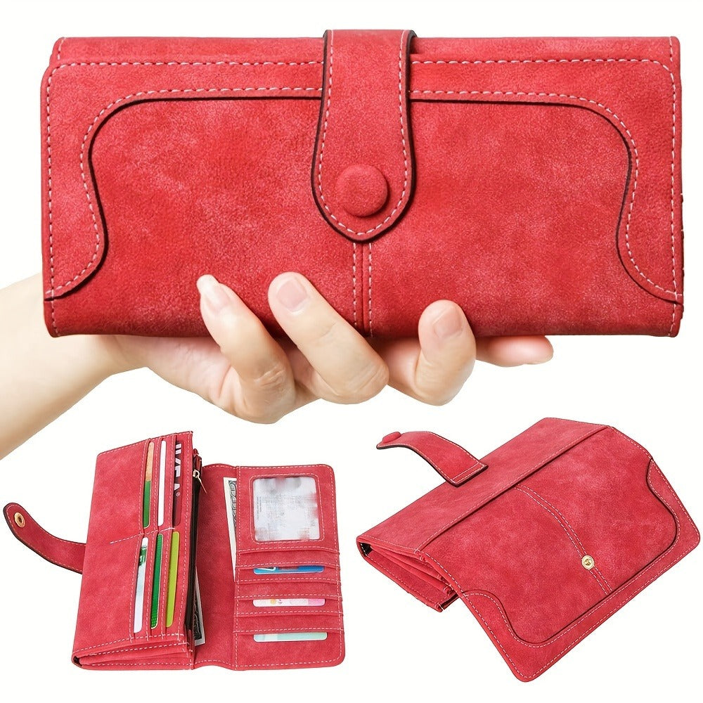 Women's Wallet – Vegan Leather, Large Capacity | Bag Vero – detail view 11