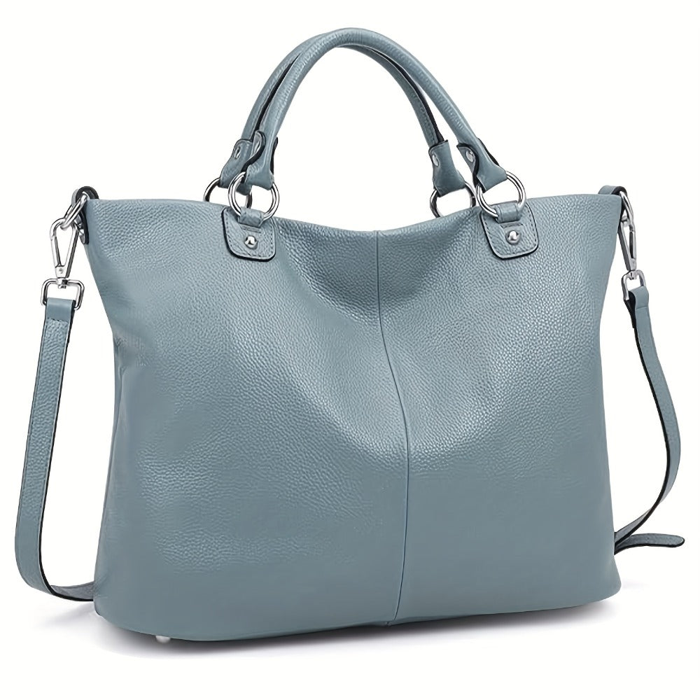 Spacious Handbag for Women - High-Quality PU, Chic Laptop Tote for Notebooks, Great for Everyday Work & Travel, an Excellent Present for Friends & Partners