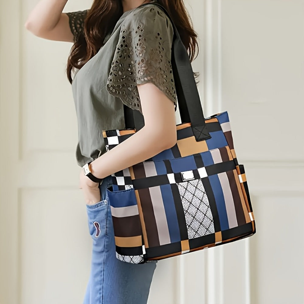 Tote Bag for Women – Nylon, Large Capacity, Lightweight, Foldable | Bag Vero – detail view 8