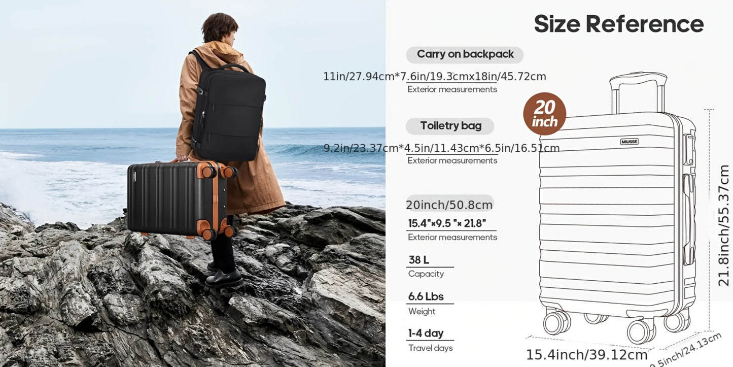 Travel Toiletry Bag – 3 Piece, 20 Inch, TSA Lock | Bag Vero – detail view 22