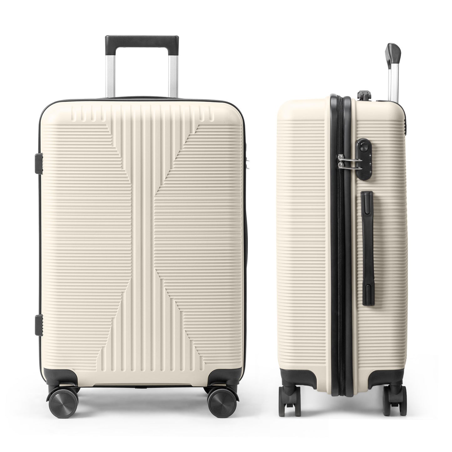 Carry On Luggage Airline Approved, 20/24/28 Inch Luggage with Smooth Spinner Wheels, Hard Shell PP Suitcase, Lightweight Travel Luggage, Carry-On, Airline Approved, Lightweight, Smooth Spinner Wheels, Hard Shell, Travel Luggage, Suitcase