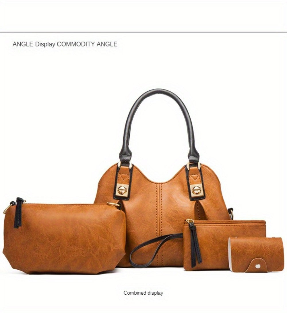 Crossbody Bag for Women – 4-Piece, Large Capacity, Multi-Pocket, Adjustable Strap | Bag Vero – detail view 20