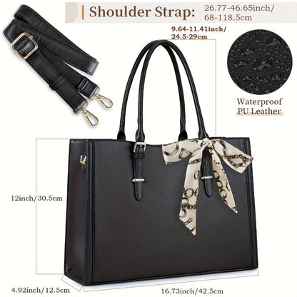 Laptop Bag – 15.6 Inch, Waterproof, Large Capacity, for Work & School | Bag Vero – detail view 2