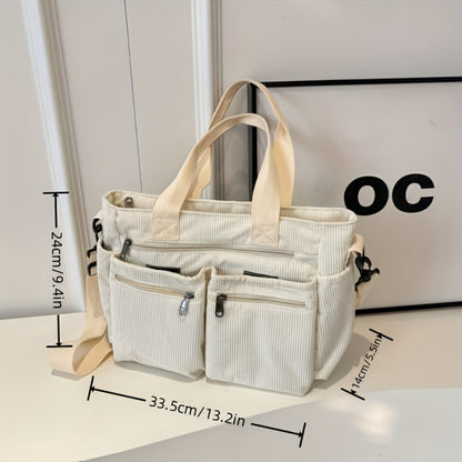 New Korean Casual Handbag, Commuter Fashion Women'S Messenger Bag, Easy Large Capacity Shoulder Bag