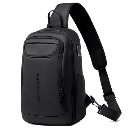 [FENRUIEN Chest Bag] FENRUIEN Men's Chest Bag - Multifunctional Shoulder Crossbody Bag - Compact Backpack for 9.7-Inch Tablets - Convenient for Summer Outings