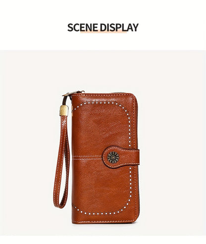 Women's Wallet – Sunflower Pattern Wristlet Card Slots | Bag Vero – detail view 19