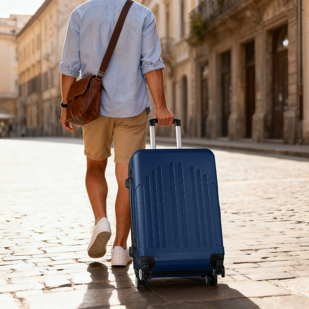 20/24/28 Inch Carry On Luggage, Airline Approved Hard Shell Carry On Suitcase with Wheels, TSA Approved Lock, Lightweight Hard Case Travel Luggage