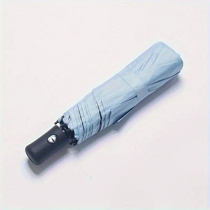 Large Folding Umbrella in a Solid Color, Featuring Outstanding, Lightweight And Waterproof Design, And Automatic Open And Close Functionality, Suitable for Both Men And Women