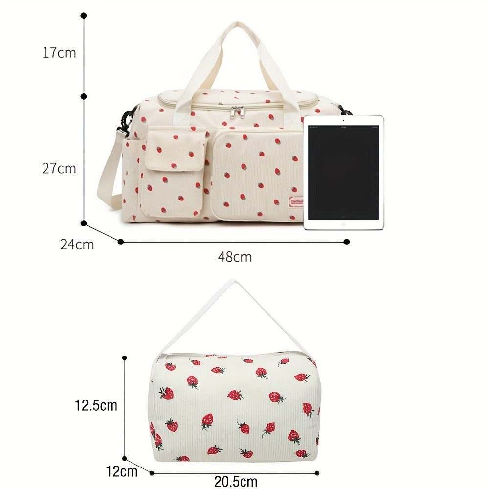 Travel Makeup Bag – 2-Piece, Foldable, for Travel | Bag Vero – detail view 35